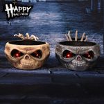 Halloween Press Control Sensor Ghost Hand Skeleton Sugar Bowl 🎃 Early Halloween Promotion 🎃