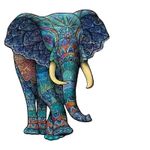 Blue elephant Jigsaw Puzzle