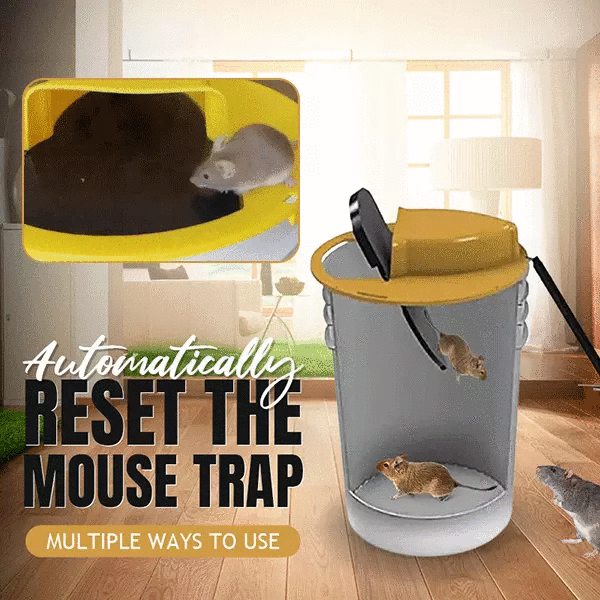 Flip N Slide Bucket Lid Mouse Trap 🔥FREE SHIPPING🔥