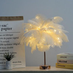 Feather Palm Tree RC Lamp