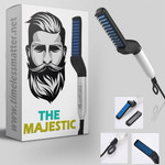✅ The Majestic Premium Beard Straightening Comb