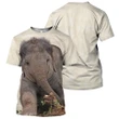 Elelphant - 3D All Over Printed Shirt