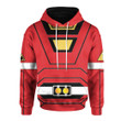 Power Rangers TurZK Red Ranger Custom Hoodie