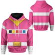 Pink Power Rangers In Space Custom Hoodie