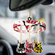 Chihuahua Dog Fly With Bubbles Car Hanging
