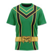 Green Power Rangers Mystic Force Custom T-Shirt