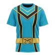 Blue Power Rangers Mystic Force Custom T-Shirt
