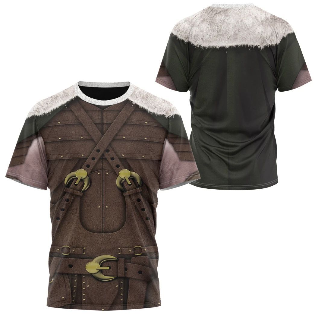 Game Dungeons & Dragons Forgotten Realms Drizzt Do'Urden Custom T-Shirt