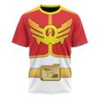 Power Rangers Megaforce Red Ranger Custom T-Shirt