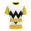 Yellow Power Rangers Lost Galaxy Custom T-Shirt