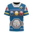 Power Rangers Turbo Blue Senturion Custom T-Shirt