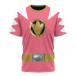 Dino Thunder Pink Power Rangers Custom T-Shirt