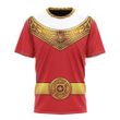 Red Power Rangers Zeo Custom T-Shirt