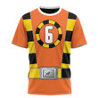 Ressha Sentai Toqger ToQ 6gou Orange Custom T-Shirt