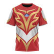 Ultraman Mebius Cosplay Custom T-Shirt