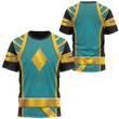 Omega Blue Power Rangers Custom T-Shirt