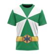 Power Rangers Lightspeed Rescue Green Ranger Custom T-Shirt
