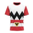 Red Power Rangers Lost Galaxy Custom T-Shirt