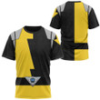 Power Rangers HyperForce Yellow Custom T-Shirt