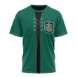 Movie HP Quidditch Robes Green Cosplay Custom T-Shirt