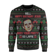 The Office Michael Scott Sorry Your Party's So Lame Ugly Christmas Custom Sweatshirt