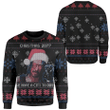 Christmas 2077 We Have A City To Burn Ugly Christmas Custom Sweatshirt