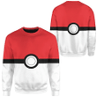 Anime Pokemon Pokeball Sweatshirt