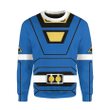 Power Rangers Turbo Blue Ranger Custom Sweatshirt