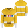 Yellow Power Rangers In Space Custom Sweatshirt
