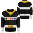 Black Power Rangers In Space Custom Sweatshirt