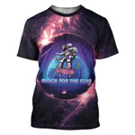 Alohazing 3D Custom National Astronaut T-Shirts Apparel