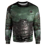 Alohazing 3D Cosplay Doom Slayer Doomguy Custom Sweatshirt Apparel