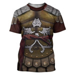 Alohazing 3D Cosplay Gladiator Maximus Custom T-Shirts Apparel