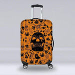 Custom Suitcase Cover Skull Halloween