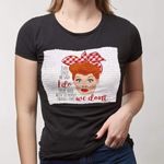 Alohazing Sequin Lucy Print Women T-shirt