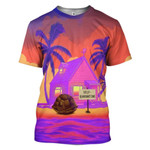 Alohazing 3D Kame House Custom T-Shirts Apparel