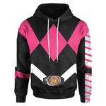 Power Rangers Villains Mighty Morphin Pink Ranger Slayer Custom Hoodie