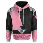 Power Rangers HyperForce Pink Custom Hoodie