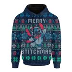 Merry Stitchmas Ugly Christmas Custom Hoodie