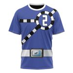 Ressha Sentai Toqger ToQ 2gou Blue Custom T-Shirt