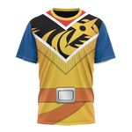 Power Ranger Ninja Steel Gold Ranger Custom T-Shirt