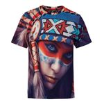 Native American Girl 3D Apparel