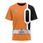 S.P.D Power Rangers Orange Ranger Custom T-Shirt