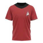 Star Trek The Original Series Red Suit Custom T-Shirt