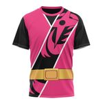 Power Ranger Ninja Steel Pink Ranger Custom T-Shirt