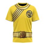 Power Rangers Wild Force Yellow Ranger Custom T-Shirt