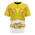 Power Rangers Megaforce Yellow Ranger Custom T-Shirt