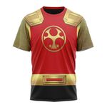 The Crimson Thunder Rangers Ninja Storm Custom T-Shirt