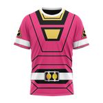 Power Rangers Turbo Pink Ranger Custom T-Shirt