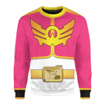 Power Rangers Megaforce Pink Ranger Custom Sweatshirt